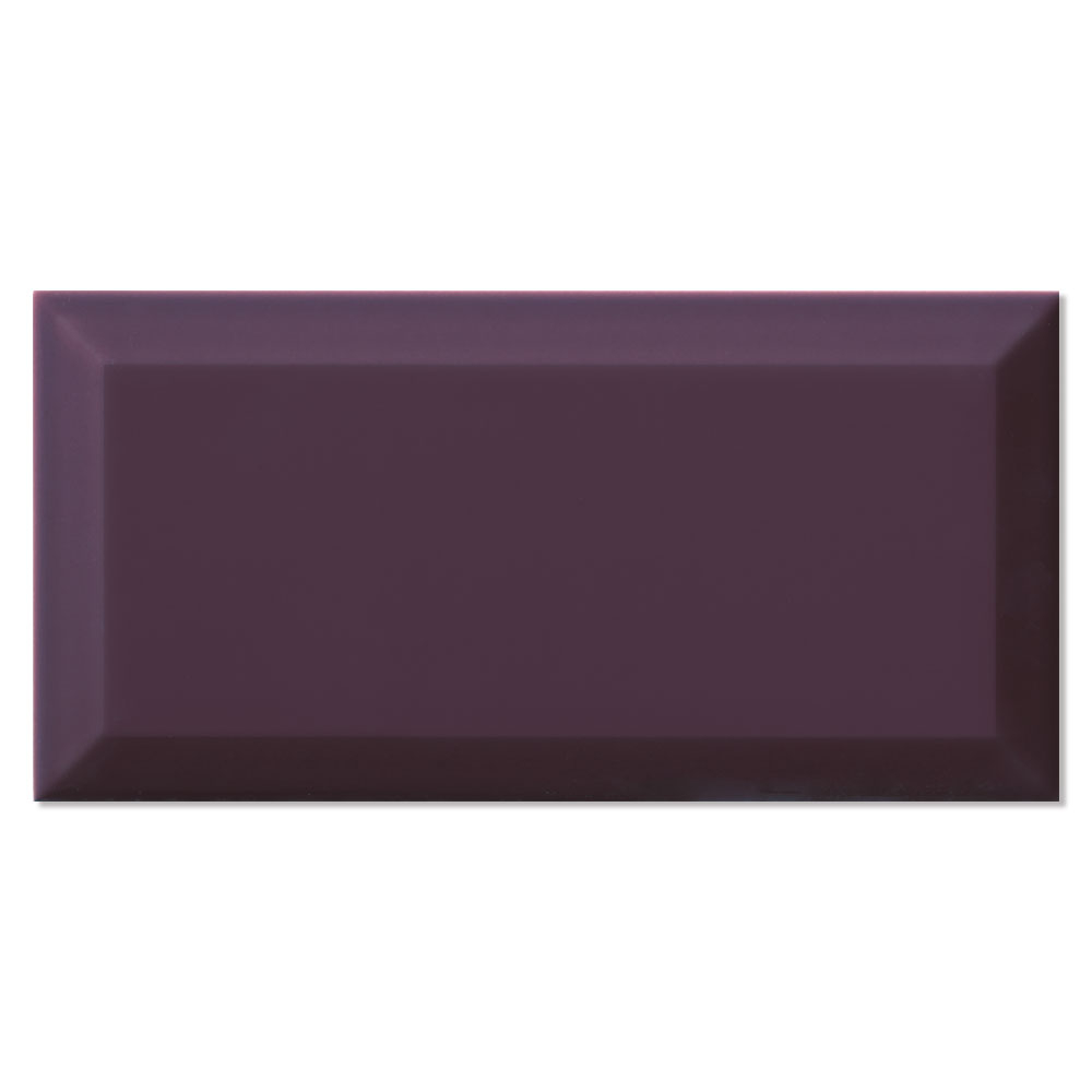 Veggflis Metro Fasat Violet Blank 10x20 cm